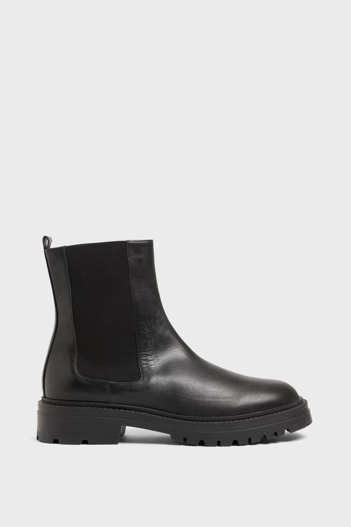 Gerarddarel Boots biker en cuir lisse - RYAN Noir-Femme Chaussures