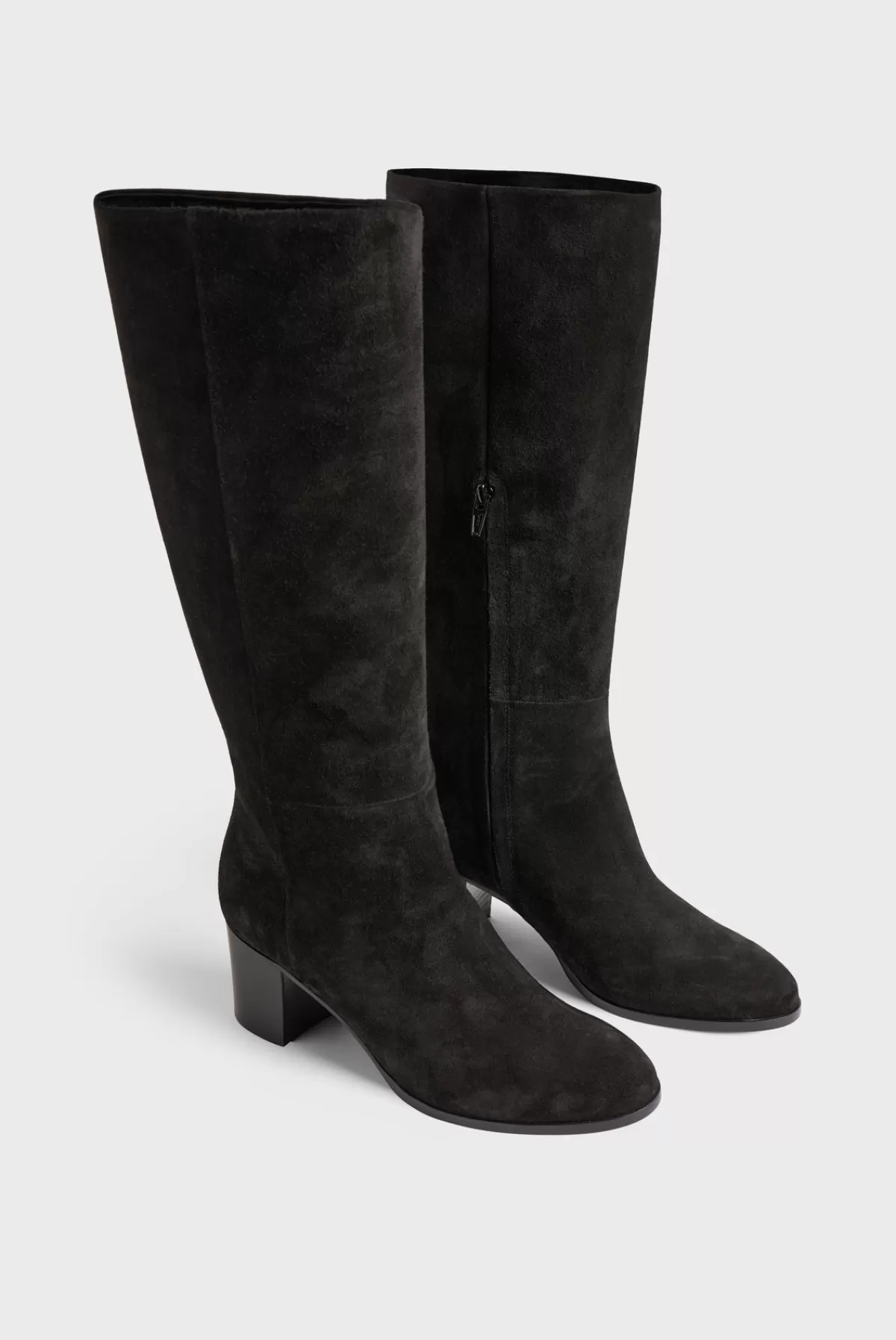 Gerarddarel Bottes en cuir velours - LIZZIE Noir-Femme Chaussures