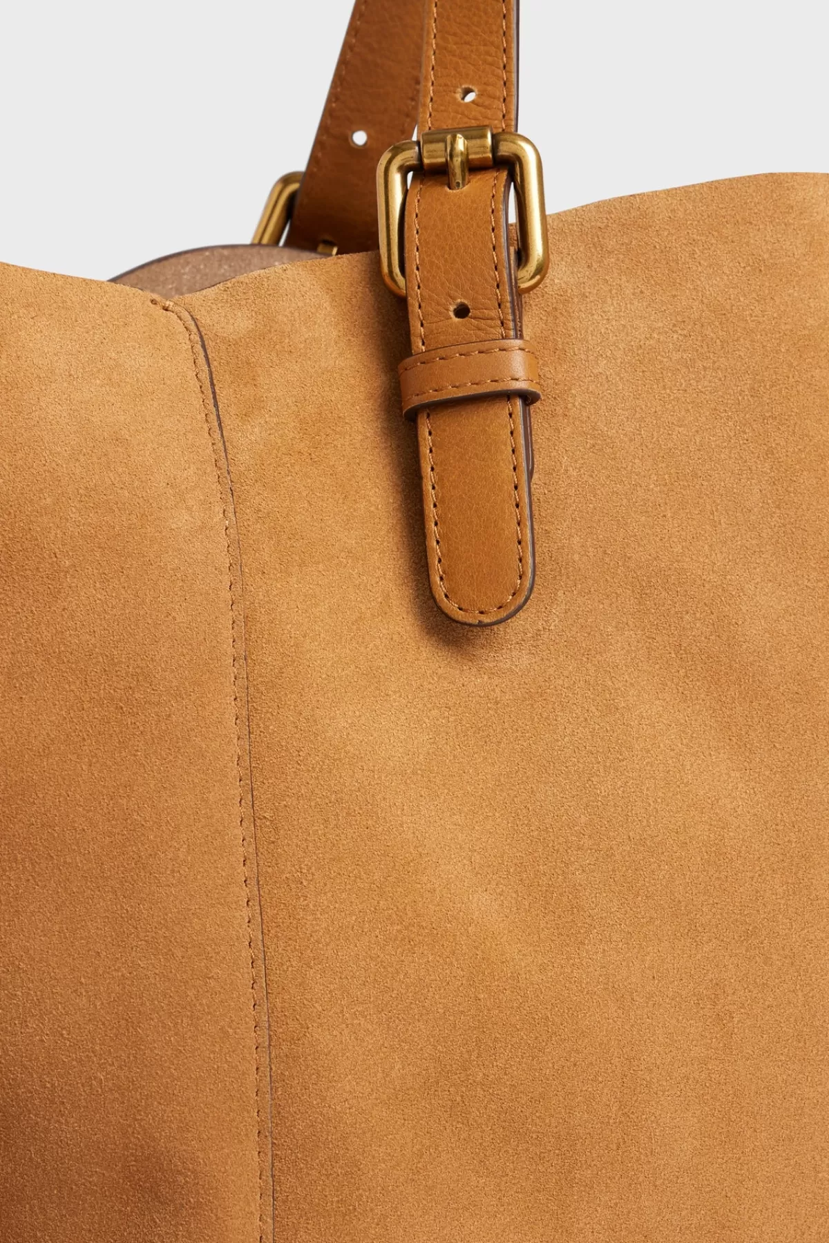 Gerarddarel Cabas en cuir velours femme SIMPLE BAG | Gerard Darel Blé-Femme Sacs à main | Sacs porté épaule | Paniers & Cabas