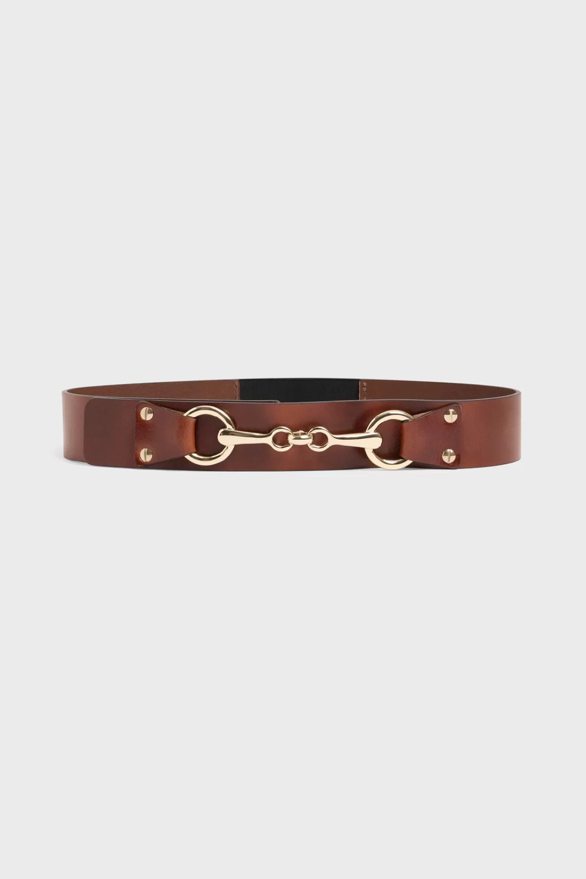 Gerarddarel Ceinture corset avec mors doré - EPONA Marron-Femme Ceintures