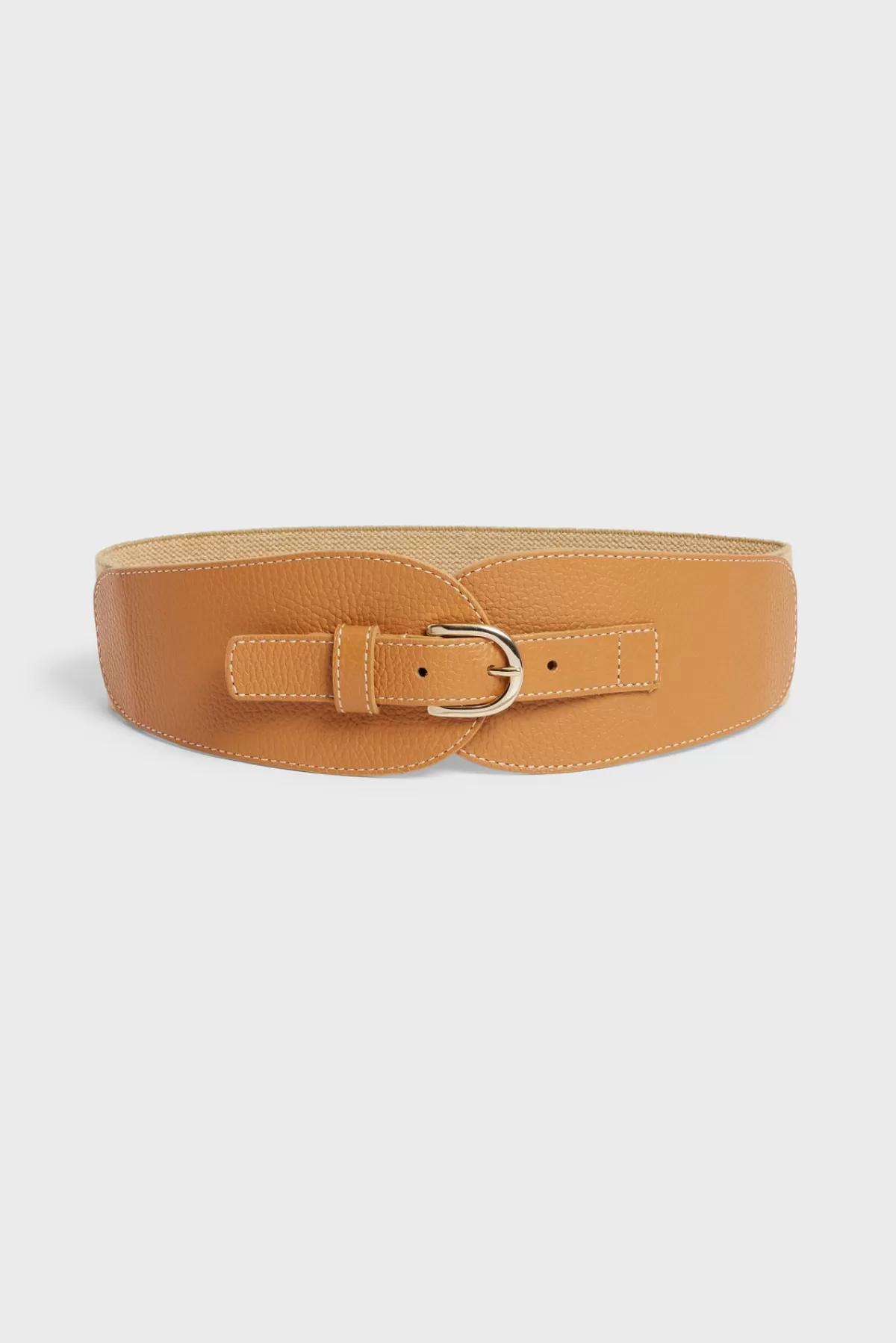 Gerarddarel Ceinture corset en cuir femme OLYMPE | Gerard Darel Camel-Femme Ceintures
