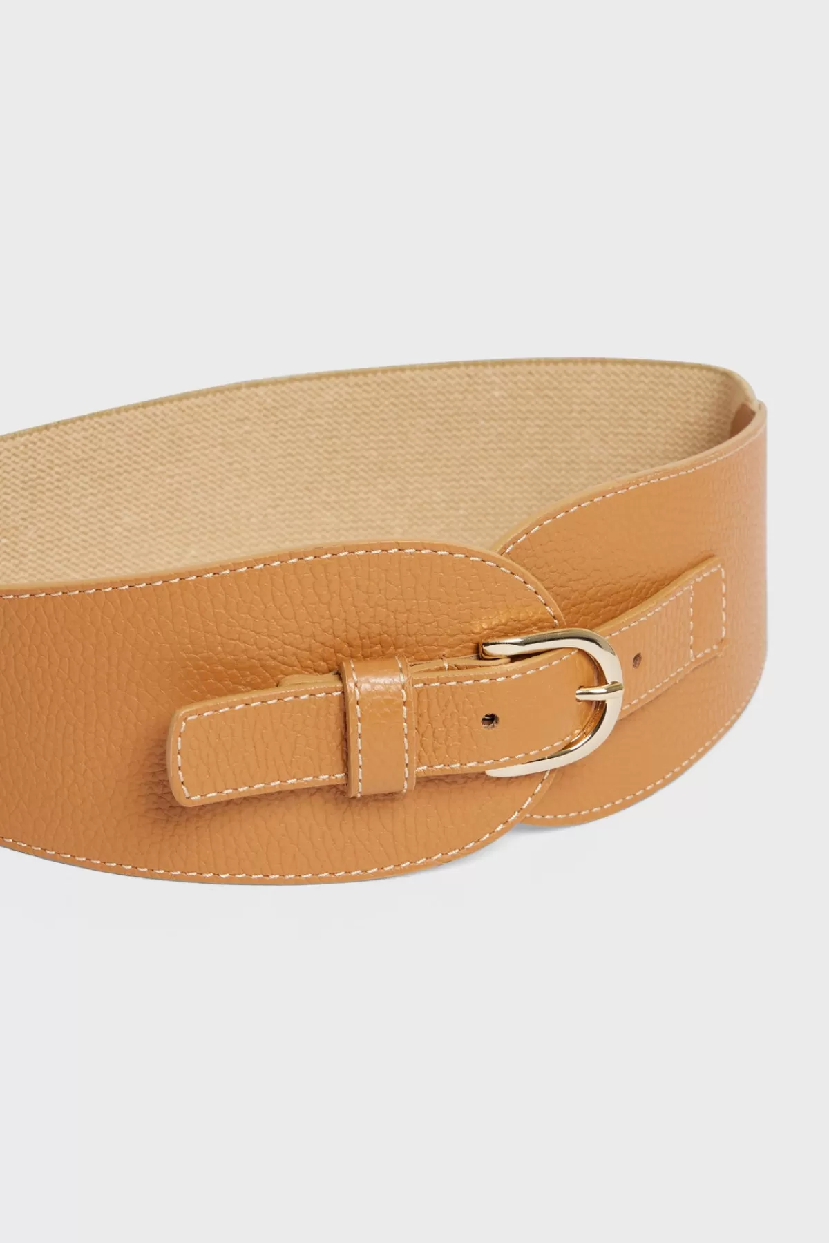 Gerarddarel Ceinture corset en cuir femme OLYMPE | Gerard Darel Camel-Femme Ceintures