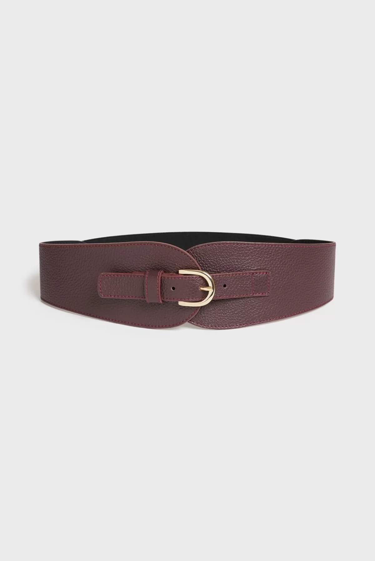 Gerarddarel CEINTURE CORSET EN CUIR GRAINÉ - OLYMPE Rouge-Femme Ceintures