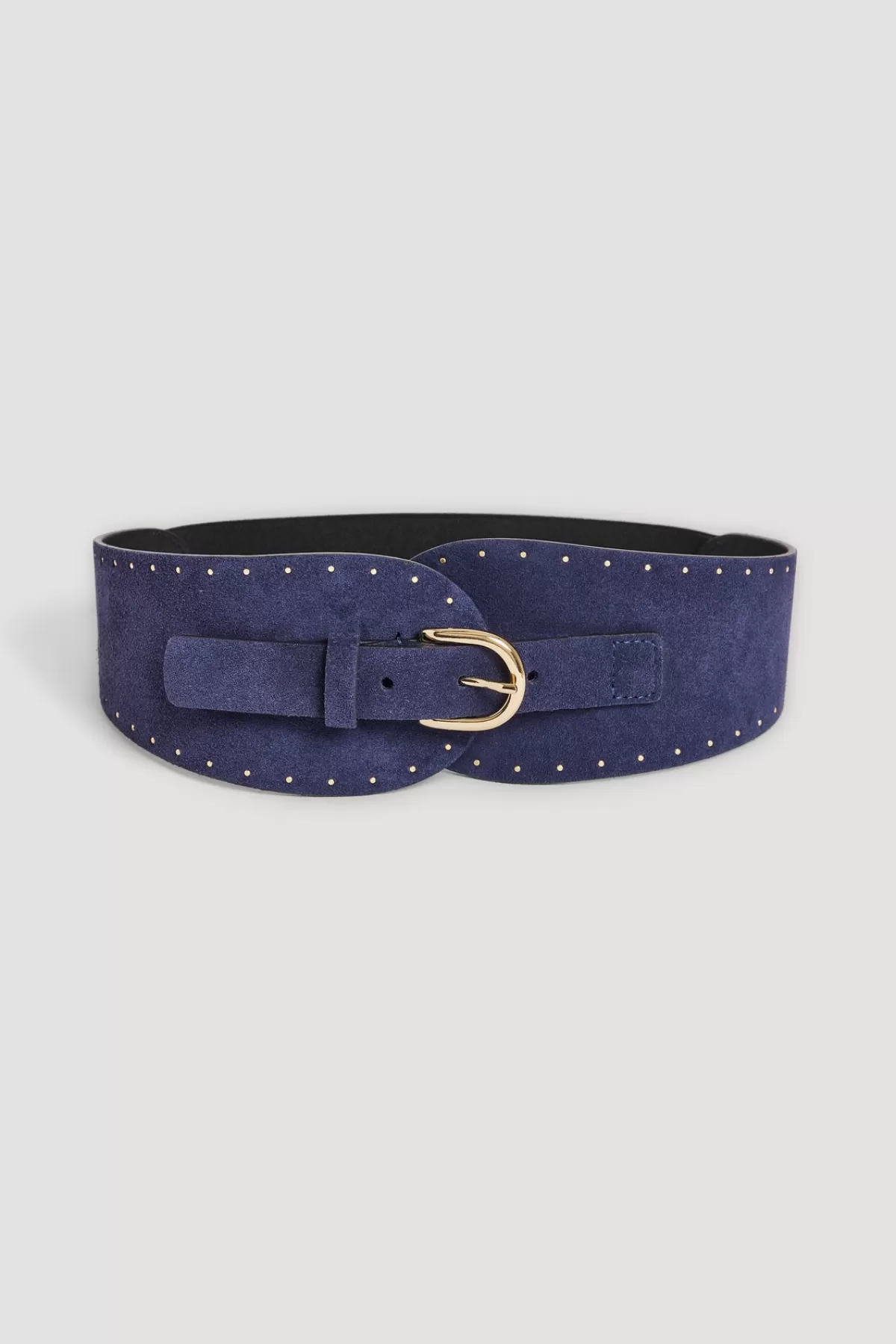 Gerarddarel Ceinture corset en cuir marine - OLYMPE | Gerard Darel Bleu foncé / Marine-Femme Ceintures