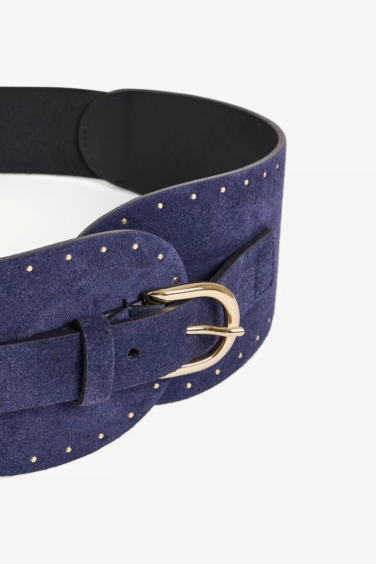 Gerarddarel Ceinture corset en cuir marine - OLYMPE | Gerard Darel Bleu foncé / Marine-Femme Ceintures