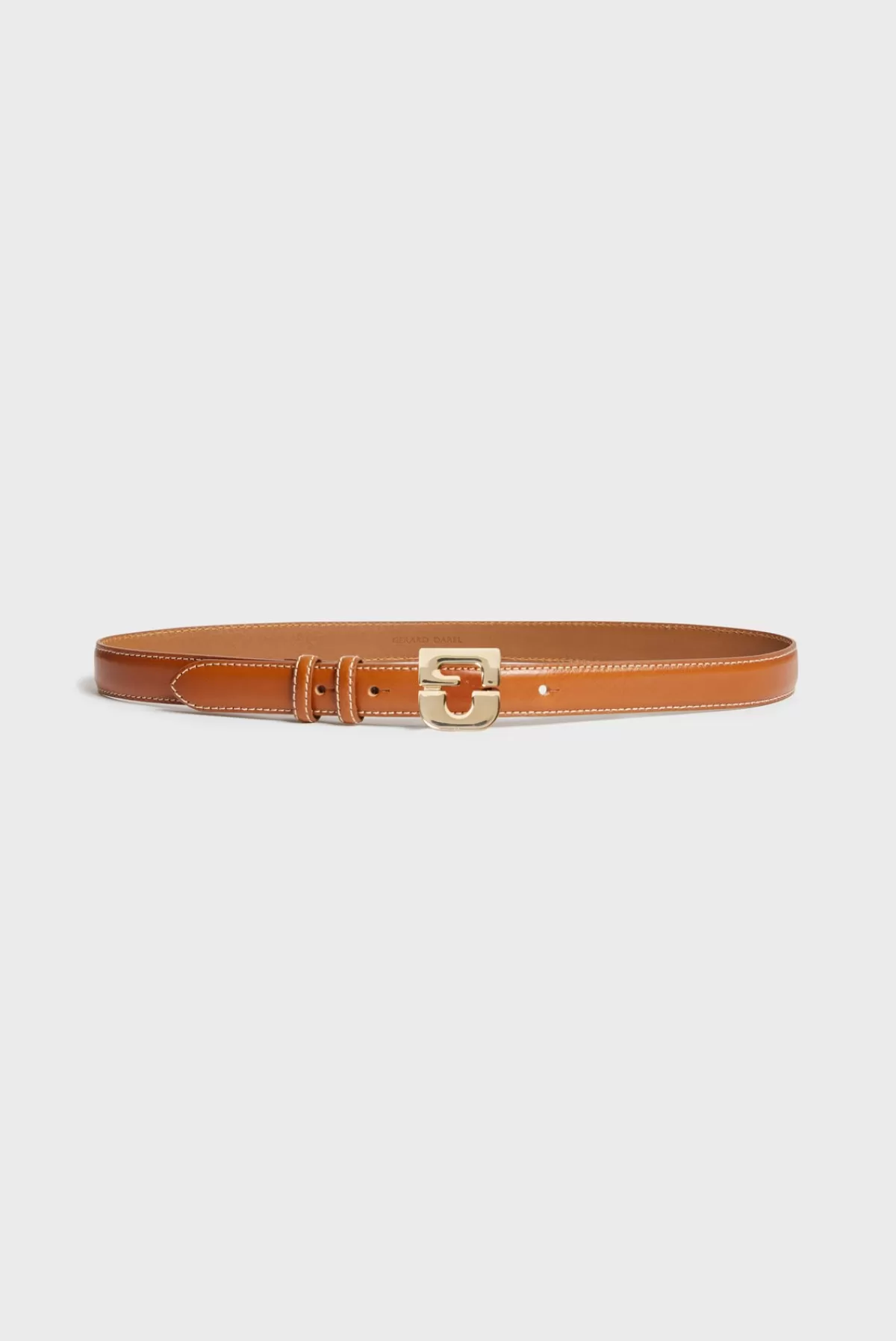 Gerarddarel Ceinture signature en cuir - LE LAUREN Camel-Femme Ceintures