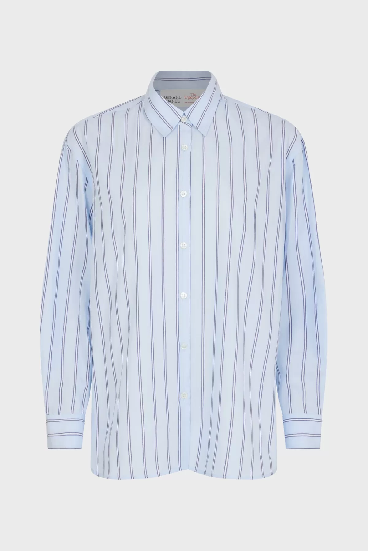 Gerarddarel Chemise en coton à rayures bicolores Bleu-Femme Chemises & Blouses