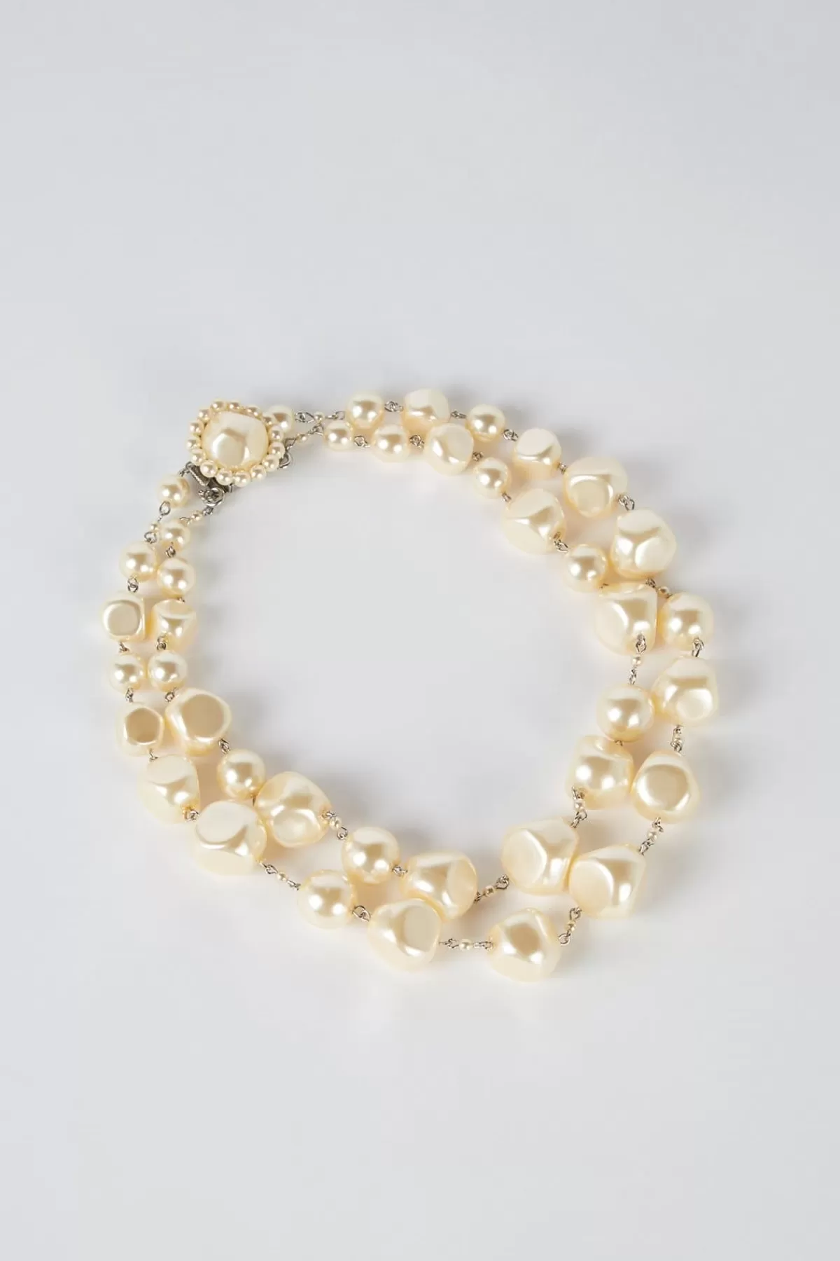 Gerarddarel Collier en perles de verre - JACKIE | Gerard Darel Blanc-Femme Bijoux