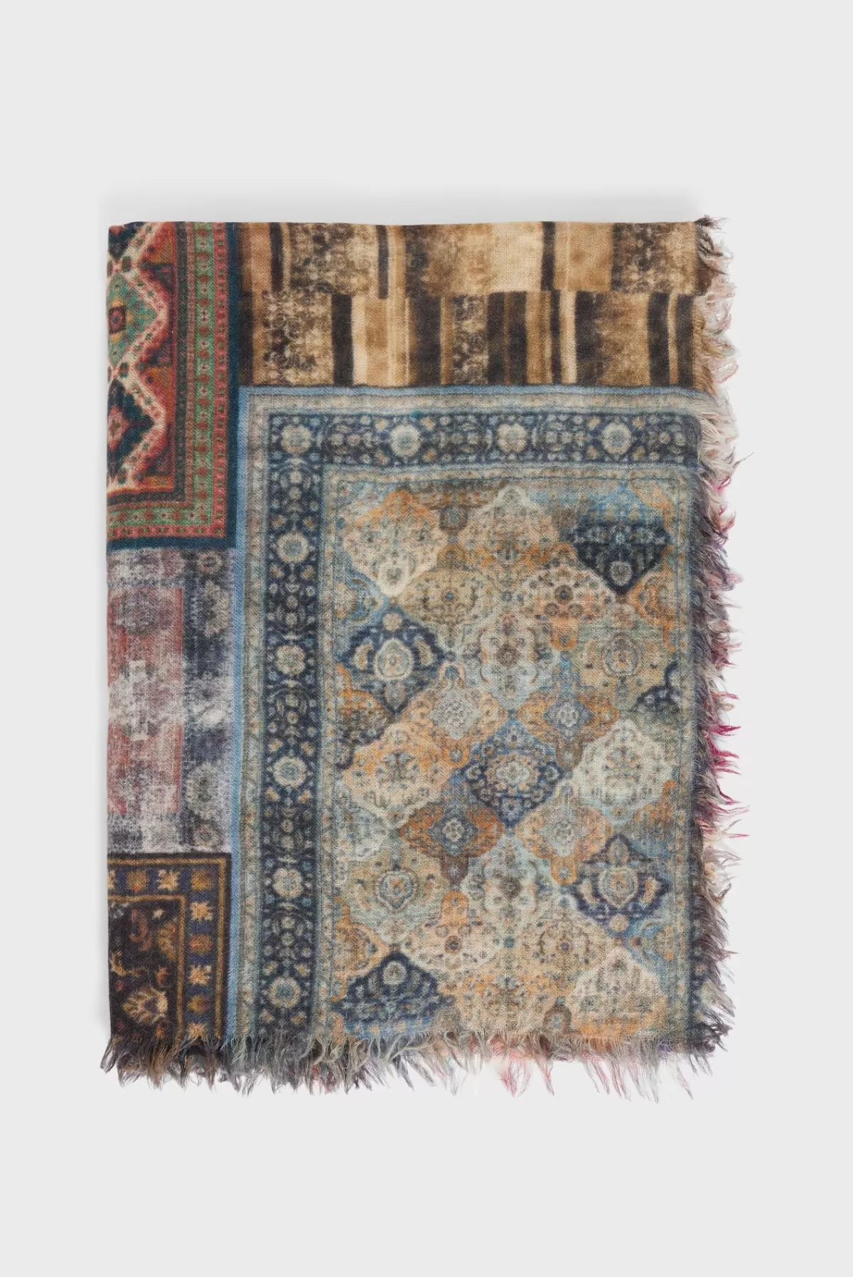 Gerarddarel Echarpe imprimés s en laine - GABRIELLE Multicolore-Femme Echarpes & foulards