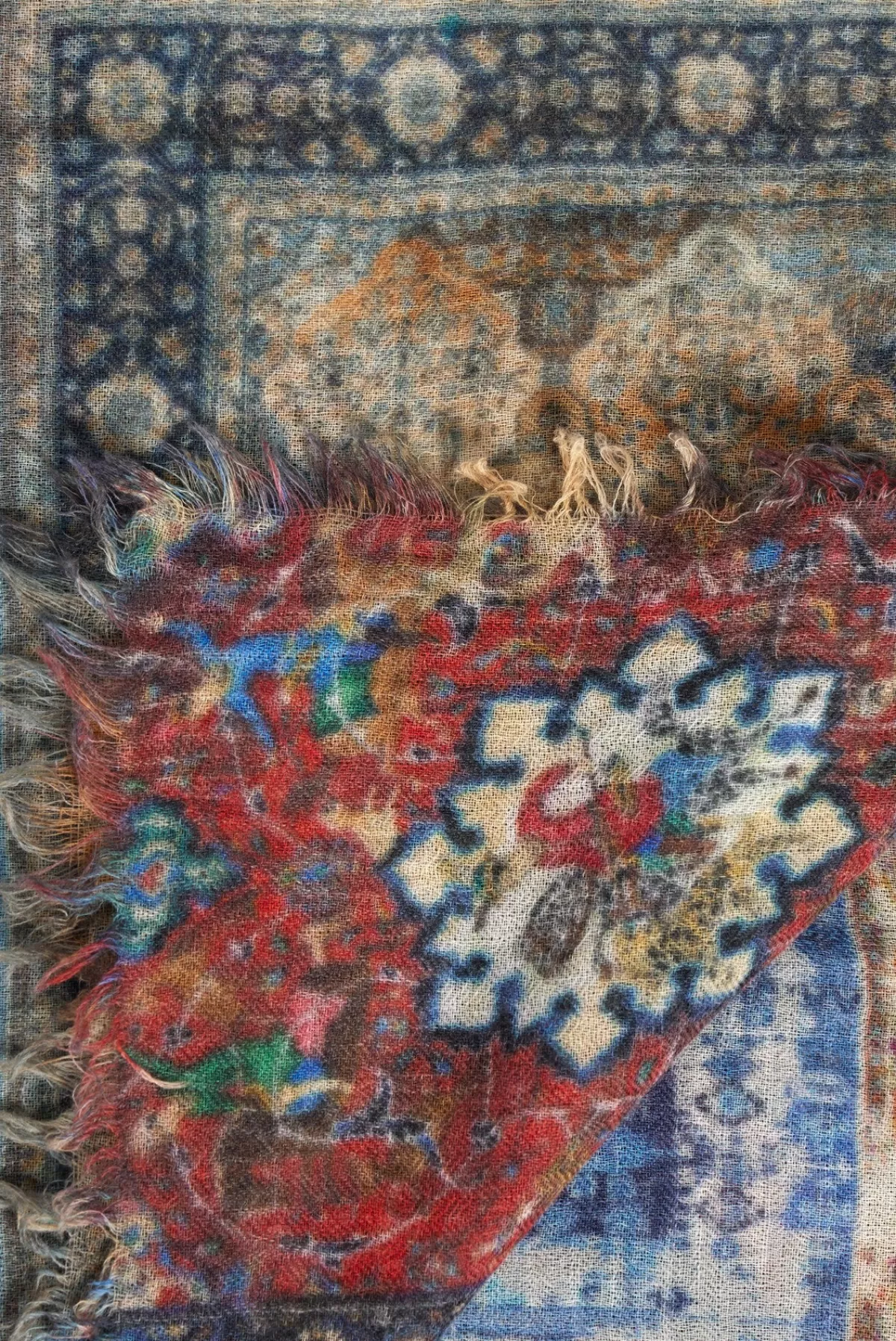 Gerarddarel Echarpe imprimés s en laine - GABRIELLE Multicolore-Femme Echarpes & foulards