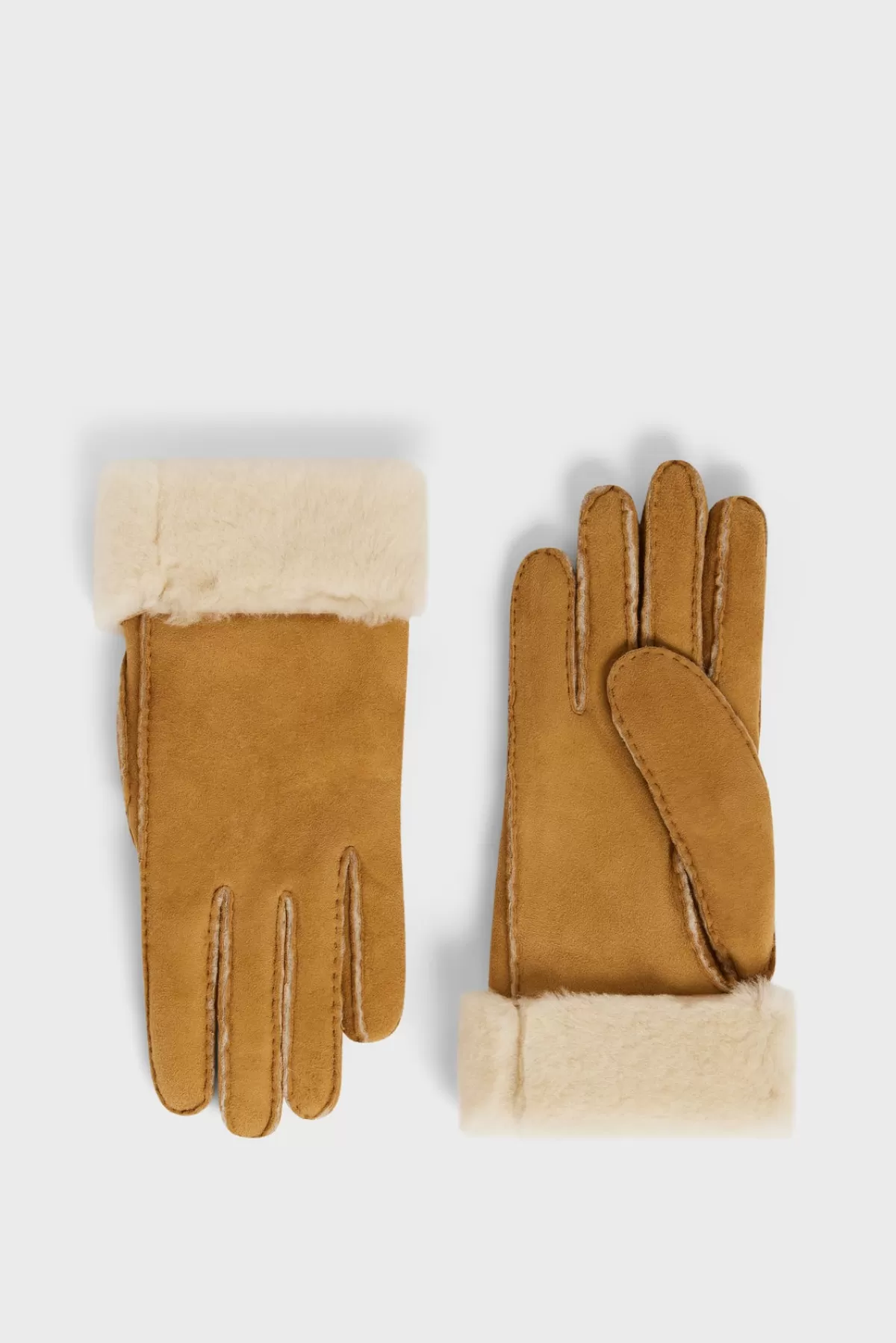 Gerarddarel Gants en cuir de mouton - FANTINE Marron-Femme Bonnets & Gants