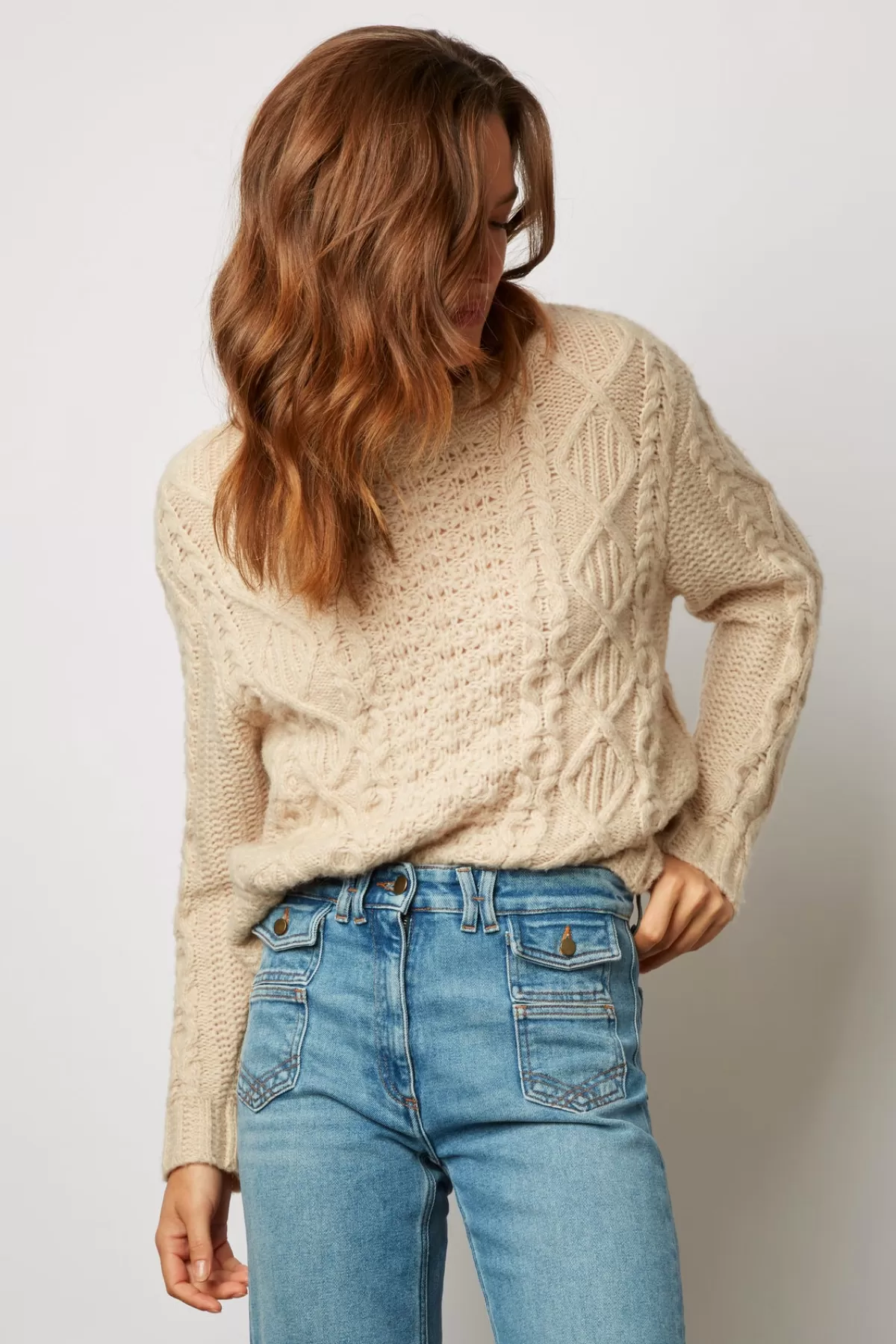 Gerarddarel Jean Flare -ANNA femme Jean Flare -ANNA | Gerard Darel Bleu-Femme Pantalons & Jeans