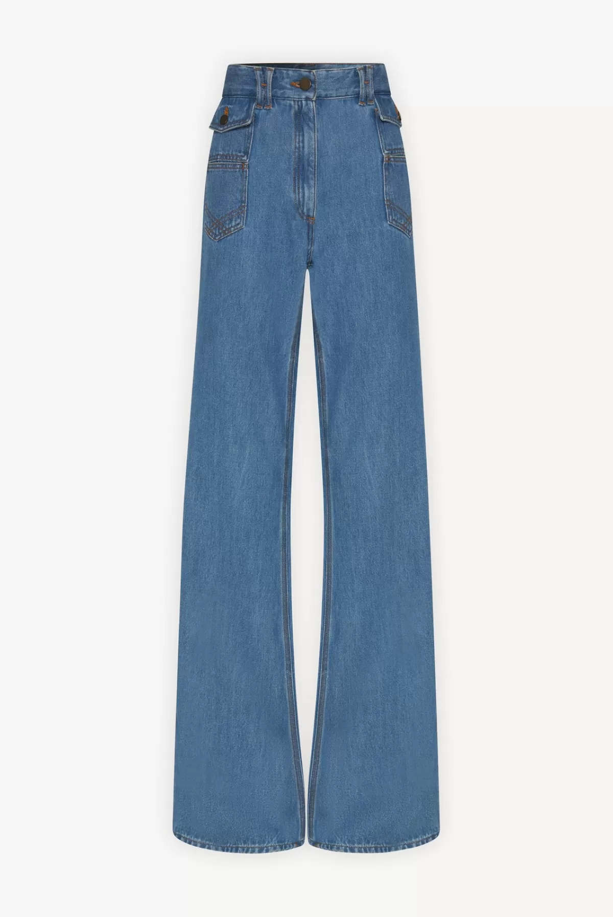 Gerarddarel Jean flare taille haute - ANNA | Gerard Darel Bleu-Femme Pantalons & Jeans