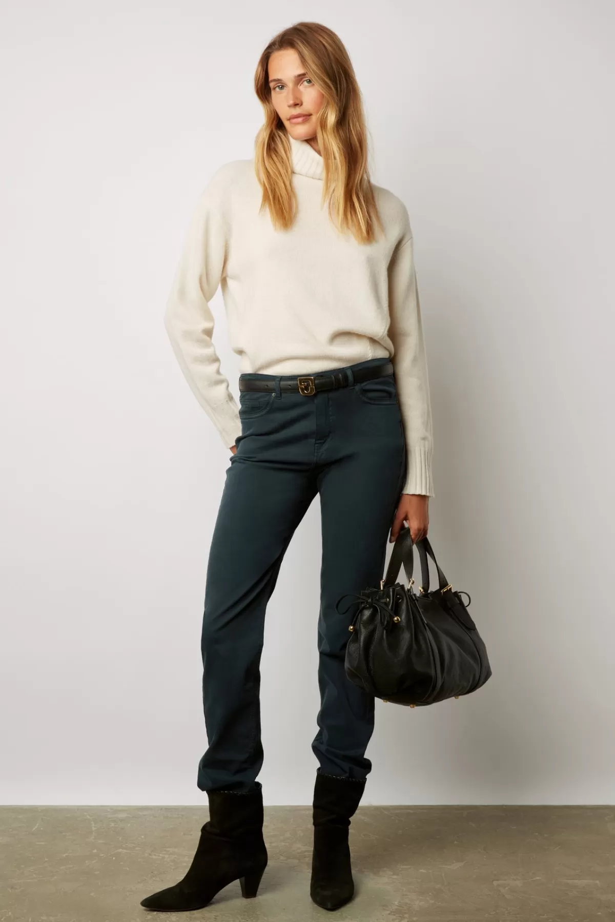 Gerarddarel Jean slim en denim stretch - ELVINA Bleu-Femme Pantalons & Jeans