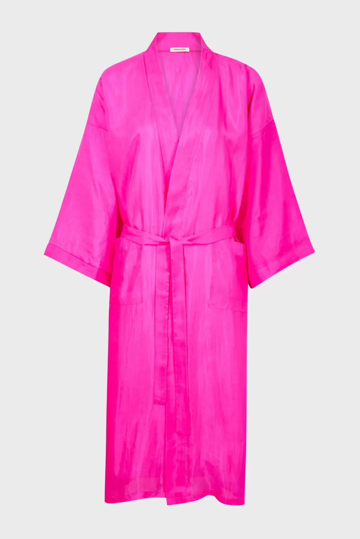 Gerarddarel Kimono en soie Fuchsia-Femme Pyjamas & Kimonos