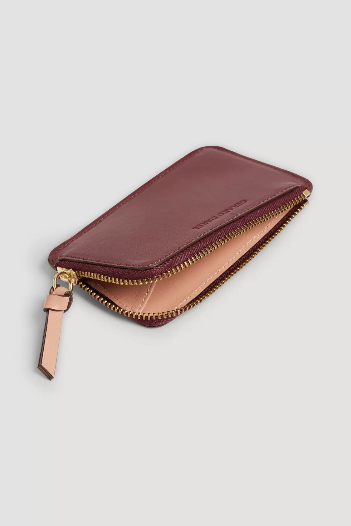 Gerarddarel Porte carte cuir lisse bordeaux - CARDHOLDER | Gerard Darel Rouge-Femme Petite Maroquinerie