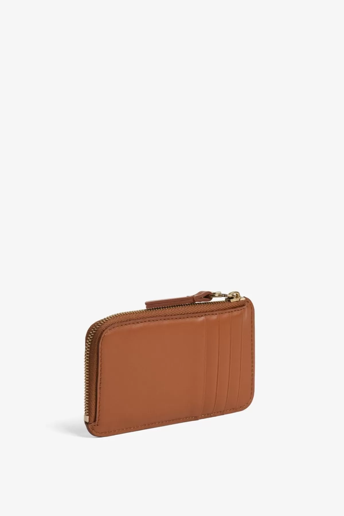 Gerarddarel Porte carte en cuir lisse - CARDHOLDER | Gerard Darel Camel-Femme Petite Maroquinerie