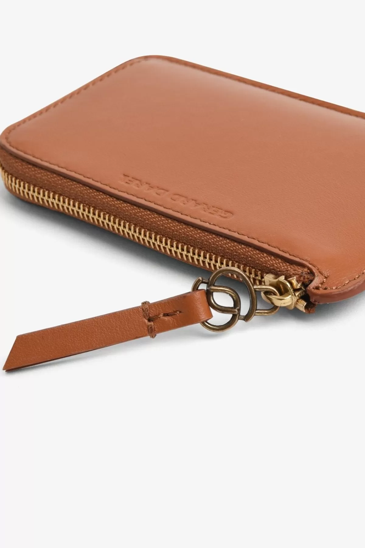 Gerarddarel Porte carte en cuir lisse - CARDHOLDER | Gerard Darel Camel-Femme Petite Maroquinerie