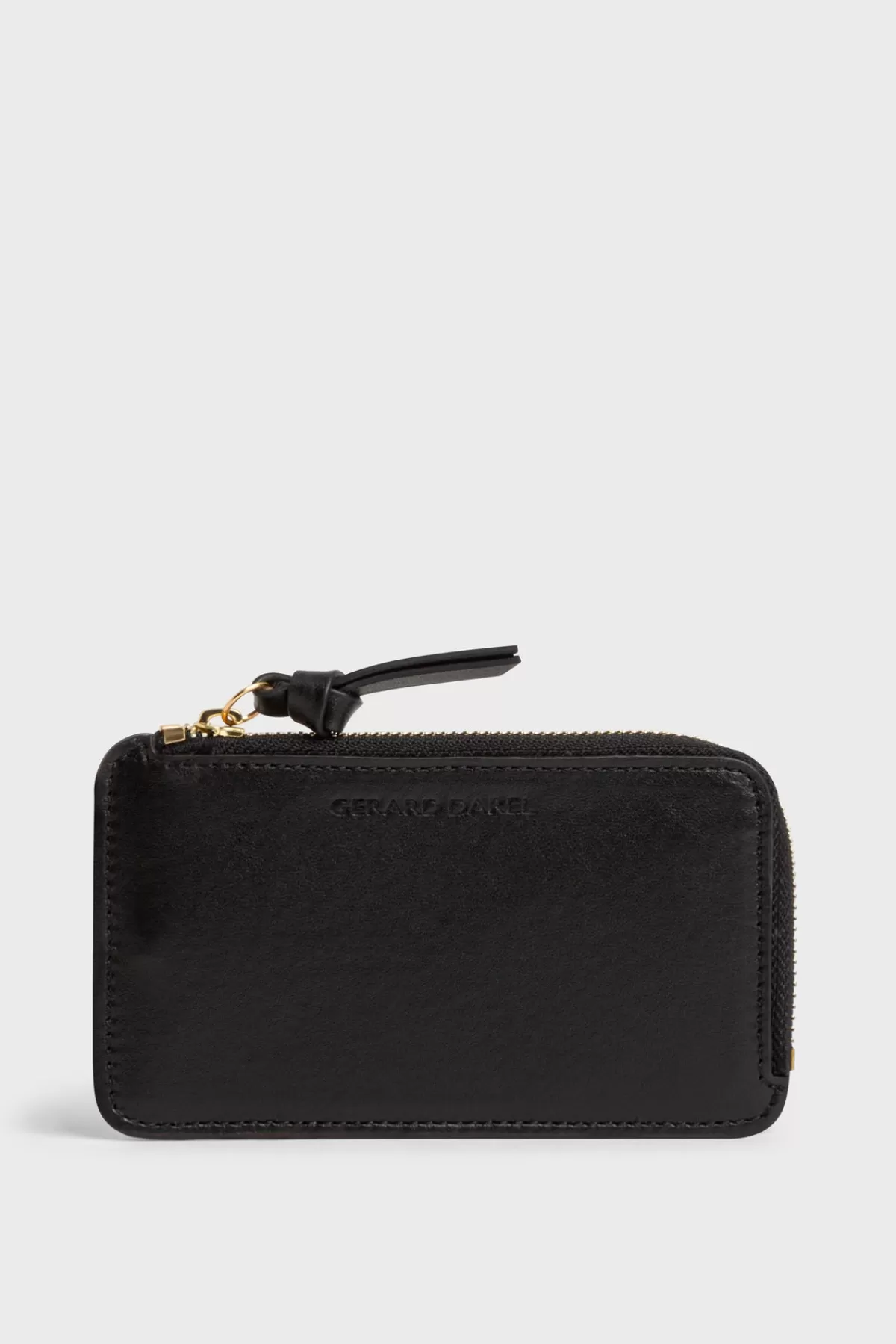 Gerarddarel Porte carte en cuir lisse - CARDHOLDER | Gerard Darel Noir-Femme Petite Maroquinerie
