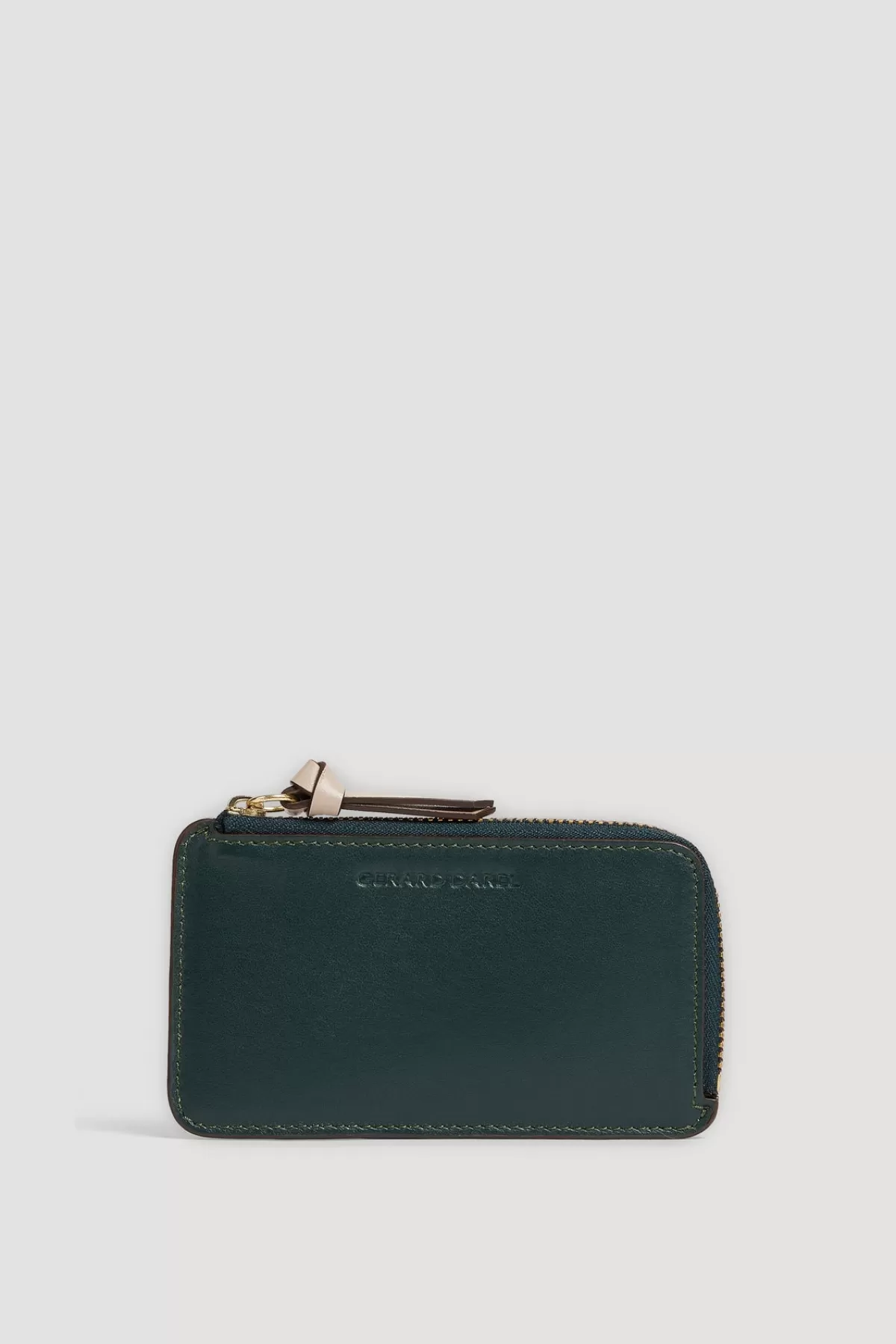Gerarddarel Porte carte en cuir lisse - CARDHOLDER | Gerard Darel Vert-Femme Petite Maroquinerie
