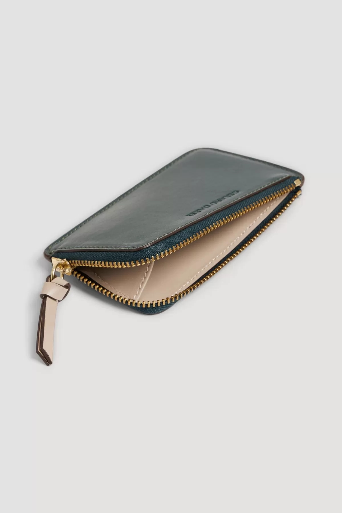 Gerarddarel Porte carte en cuir lisse - CARDHOLDER | Gerard Darel Vert-Femme Petite Maroquinerie