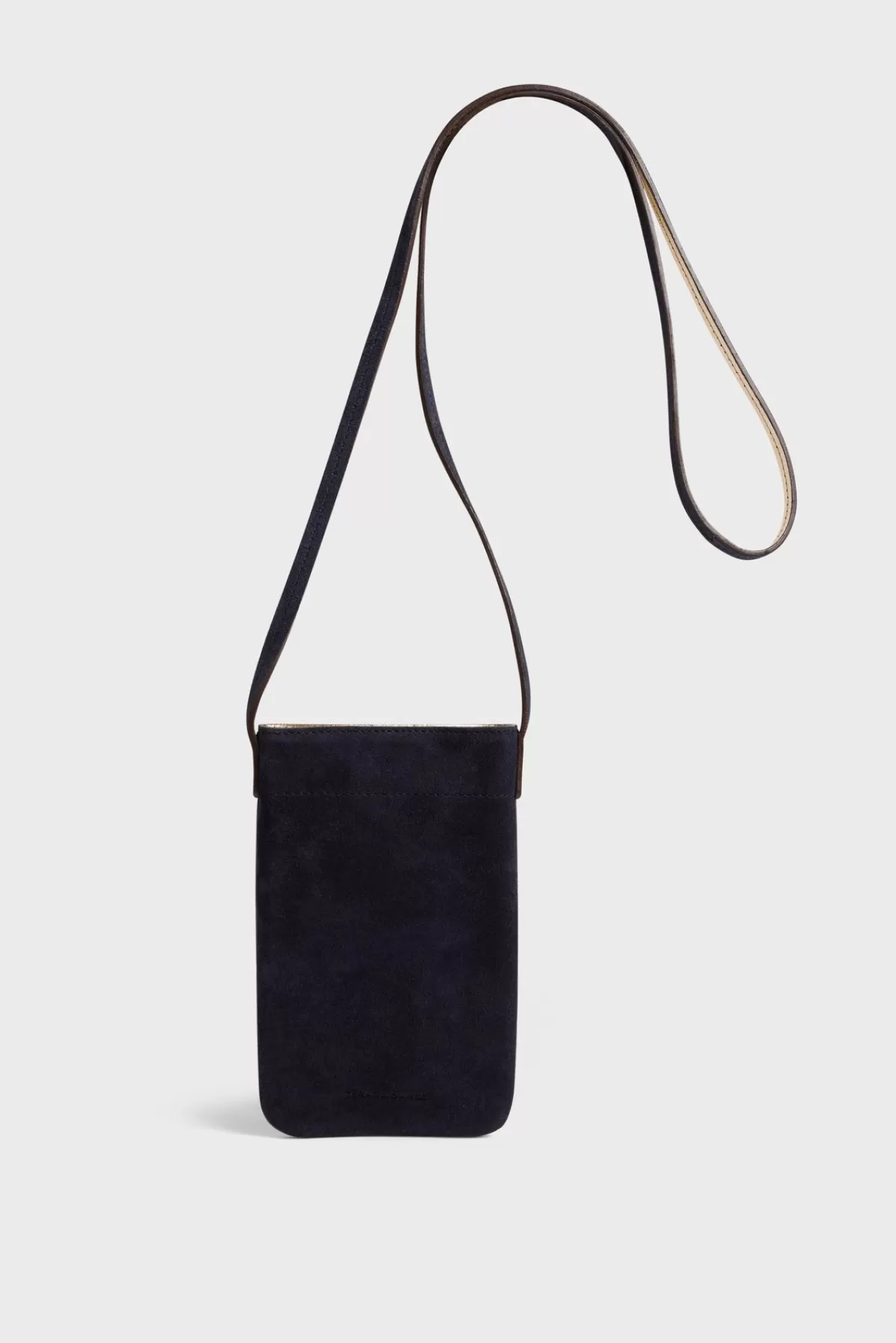 Gerarddarel Porte téléphone en cuir velours intérieur métallisé - LADYPHONE -Femme Sacs bandoulière | Petite Maroquinerie