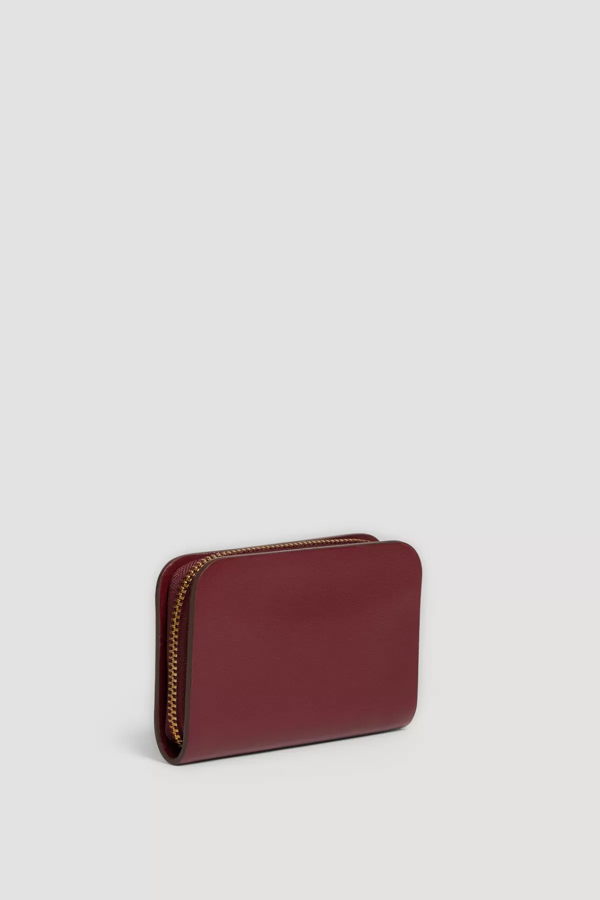 Gerarddarel Portefeuille en cuir bordeaux - MINI WALLET | Gerard Darel Rouge-Femme Petite Maroquinerie