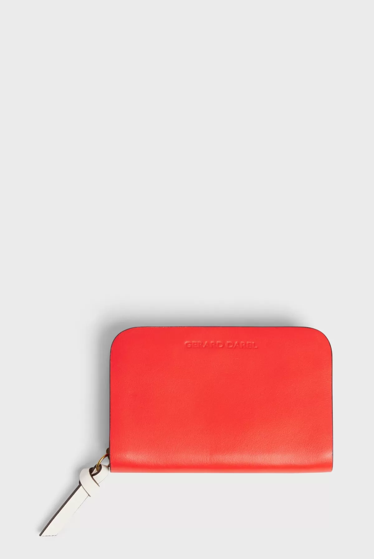 Gerarddarel Portefeuille en cuir femme rouge MINI WALLET | Gerard Darel -Femme Petite Maroquinerie