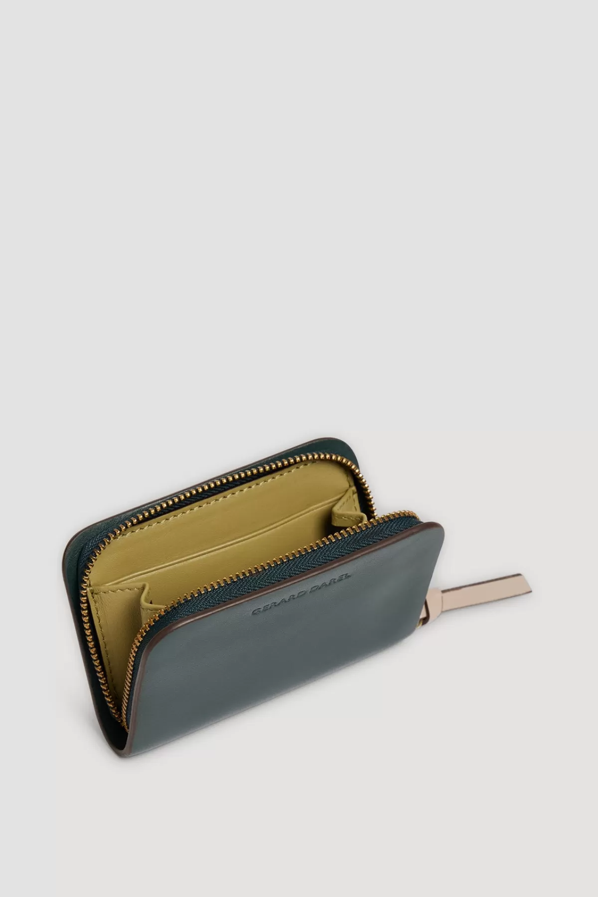 Gerarddarel Portefeuille en cuir lisse - MINI WALLET | Gerard Darel Vert-Femme Petite Maroquinerie