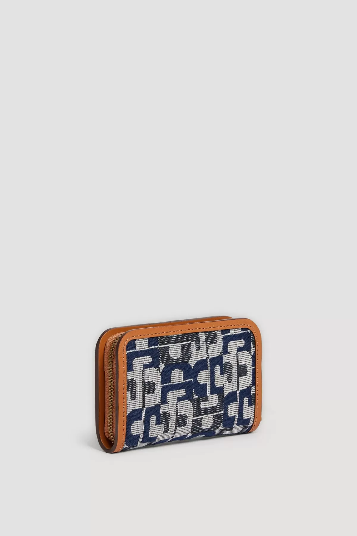 Gerarddarel Portefeuille en jacquard marine - MINI WALLET | Gerard Darel Bleu foncé / Marine-Femme Petite Maroquinerie