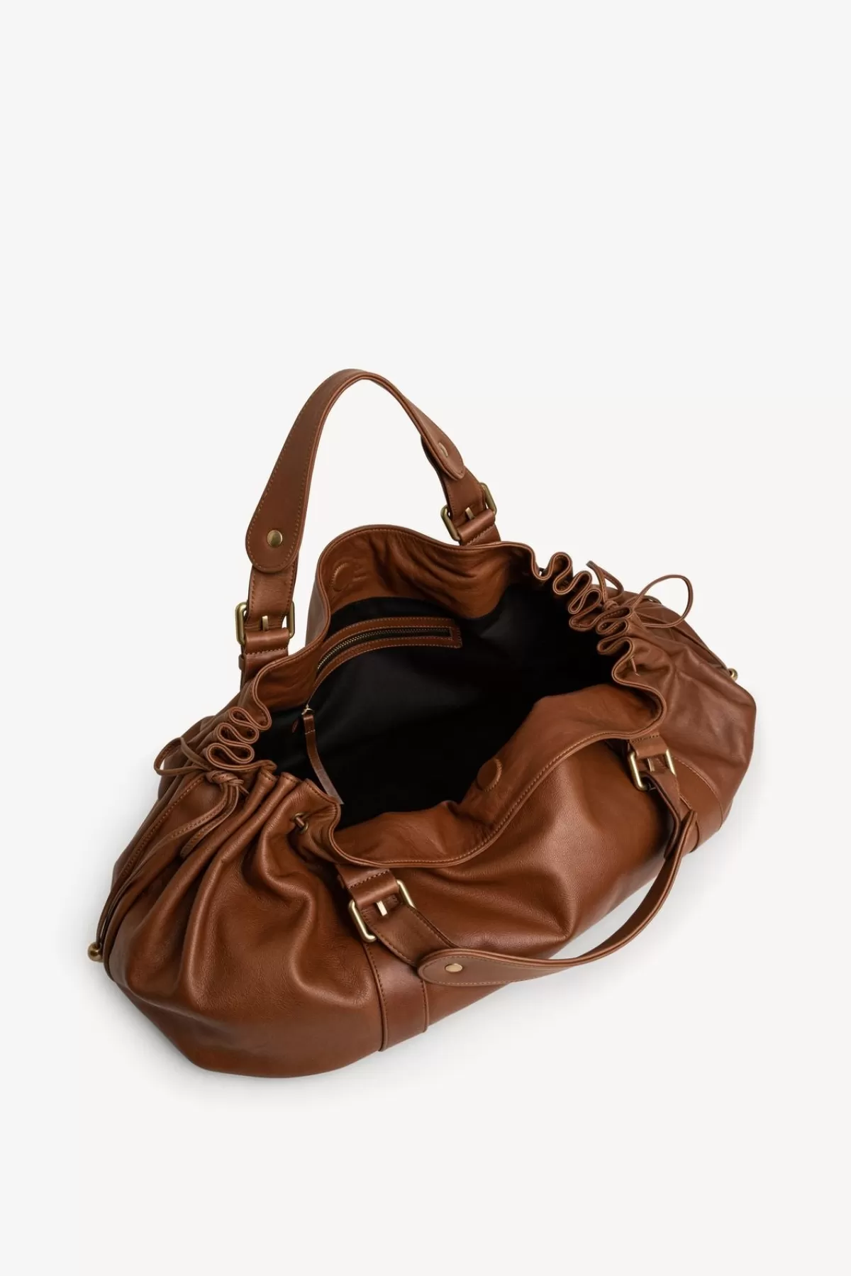 Gerarddarel Sac à main en cuir de veau - 24H | Gerard Darel Camel-Femme Sacs à main | Sacs porté épaule