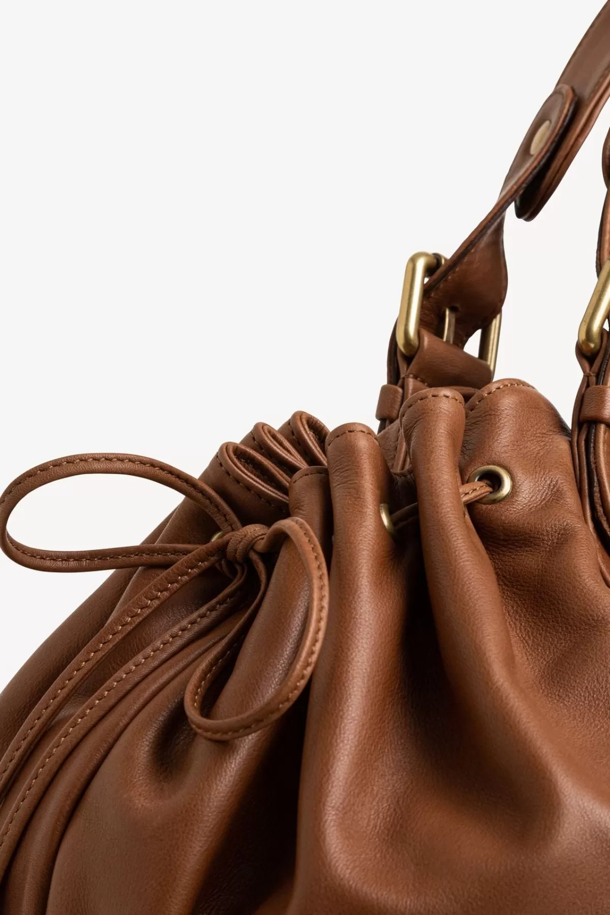 Gerarddarel Sac à main en cuir de veau - 24H | Gerard Darel Camel-Femme Sacs à main | Sacs porté épaule