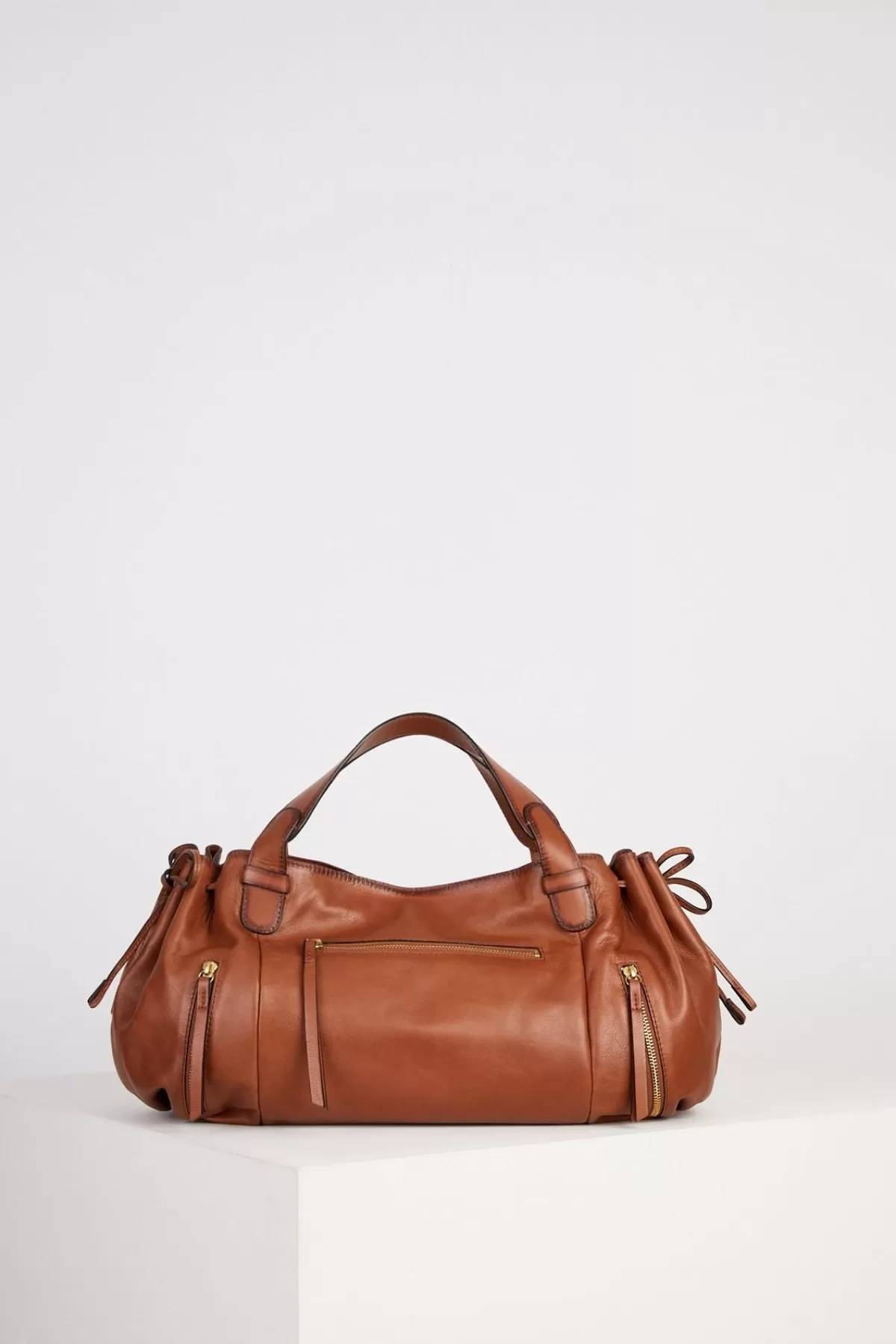 Gerarddarel Sac à main en cuir de veau - REBELLE GD | Gerard Darel Camel-Femme Sacs à main | Sacs porté épaule