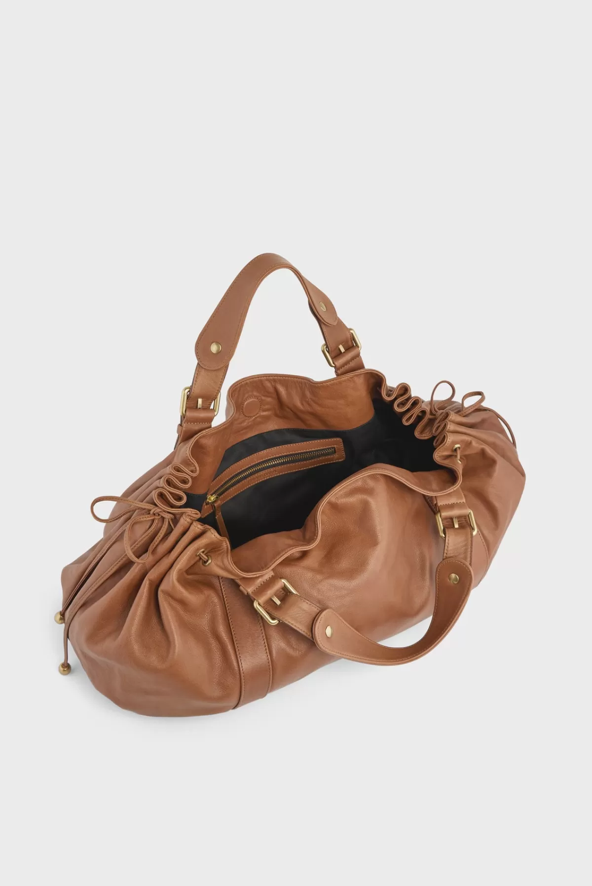 Gerarddarel Sac à main en cuir de veau cognac - 36H | Gerard Darel Marron-Femme Sacs à main
