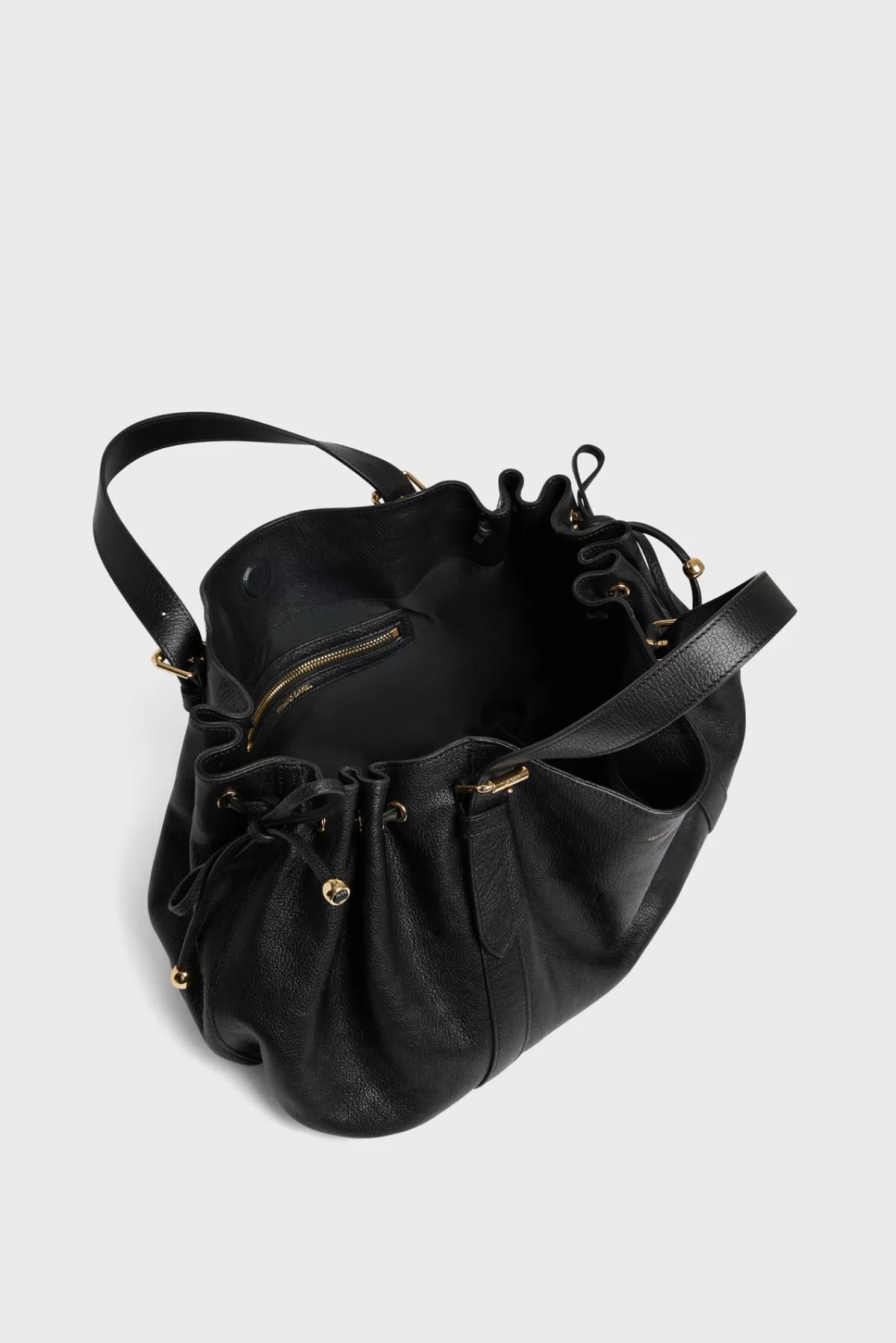 Gerarddarel Sac à main en cuir femme LE 24H | Gerard Darel Noir-Femme Sacs à main | Sacs porté épaule