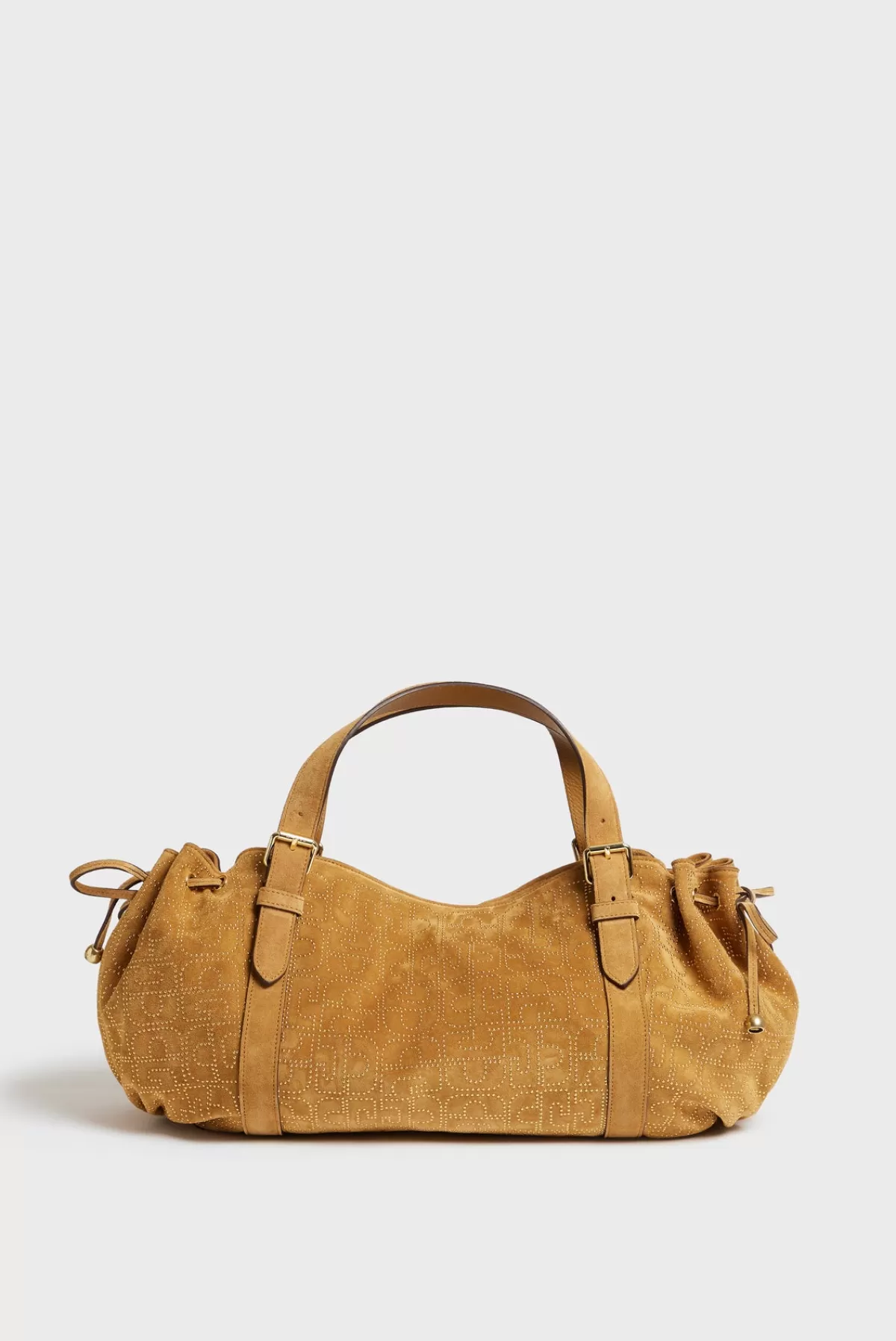 Gerarddarel Sac à main en cuir velours avec initiales GD en all over - LE 24H Blé-Femme Sacs à main | Sacs porté épaule