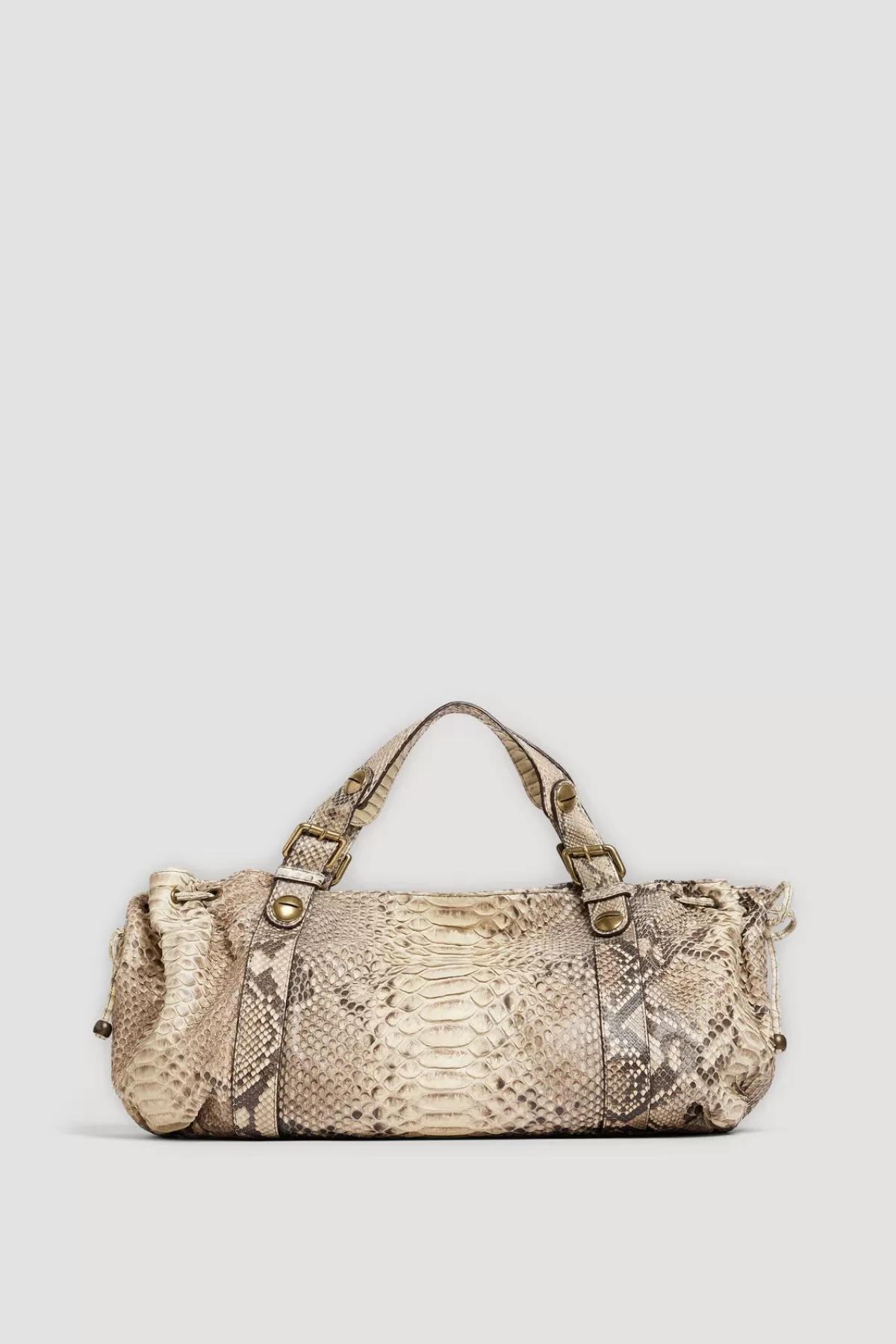 Gerarddarel Sac à main en python beige - 24H | Gerard Darel Blanc-Femme Sacs à main | Sacs porté épaule