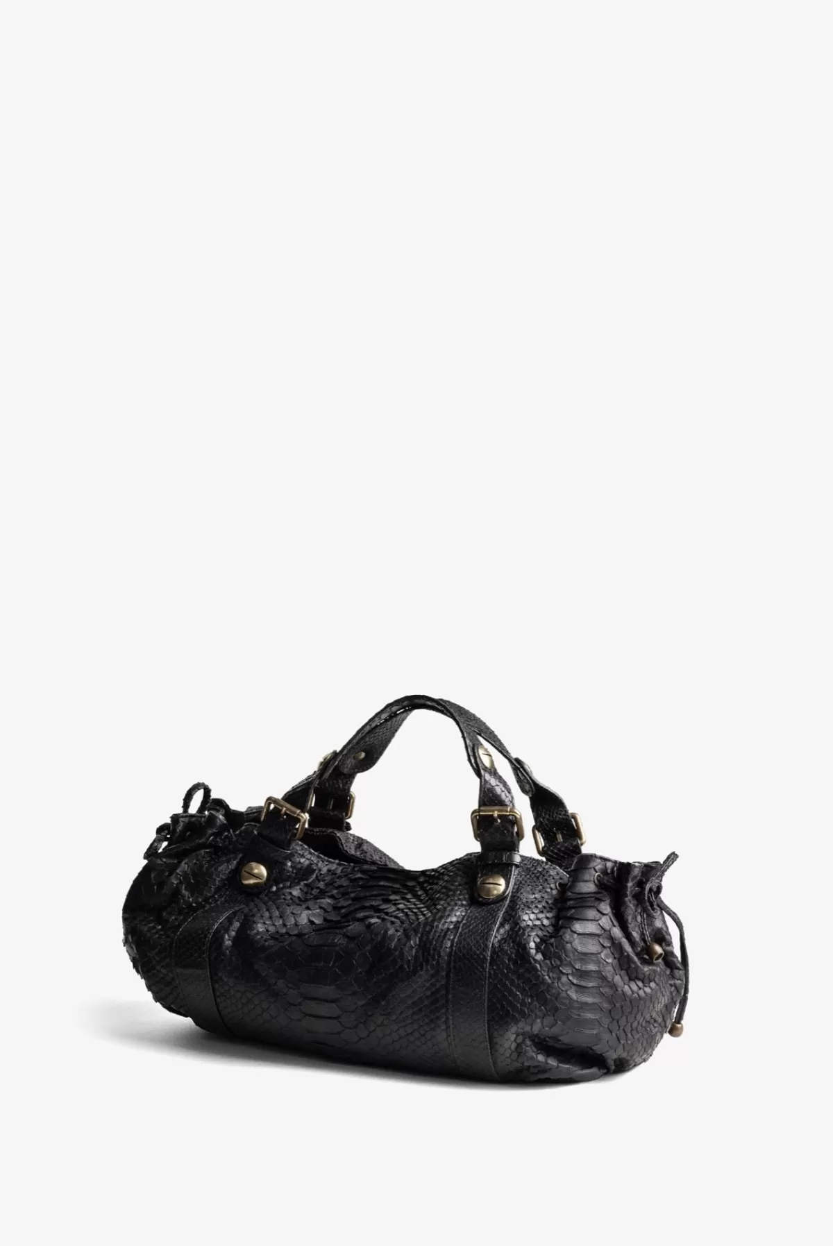 Gerarddarel Sac à main en python - 24H | Gerard Darel Noir-Femme Sacs à main | Sacs porté épaule