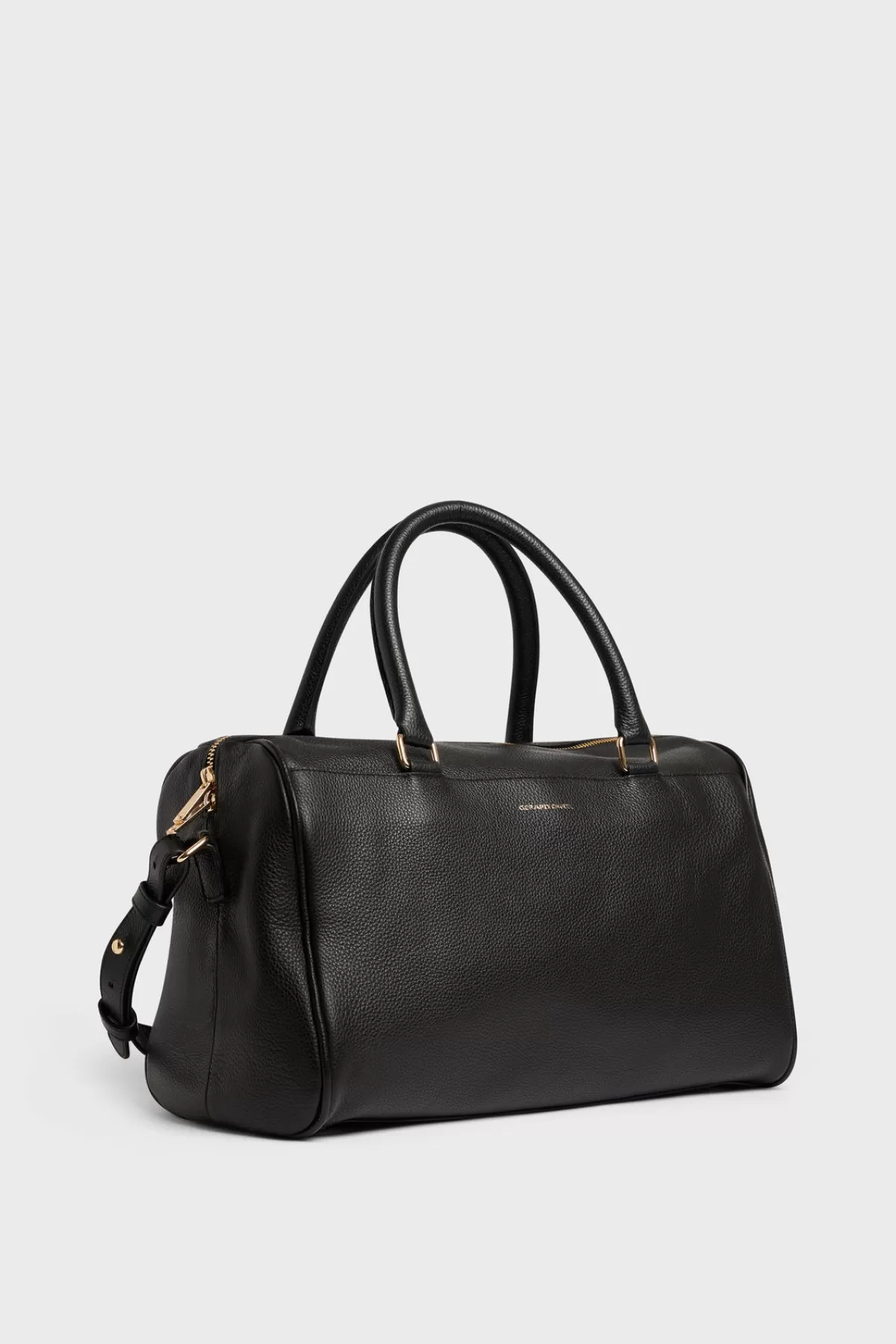 Gerarddarel Sac bowling en cuir femme LE JACKIE | Gerard Darel Noir-Femme Sacs à main | Sacs porté épaule | Sacs bandoulière