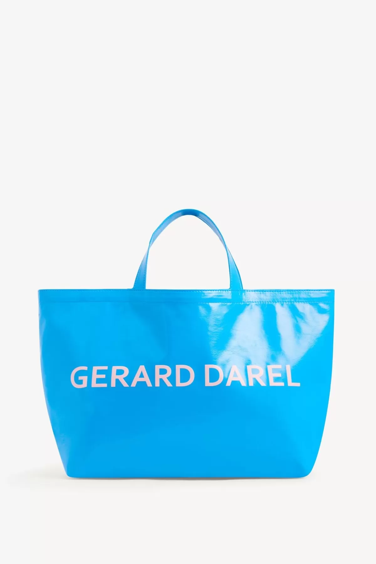 Gerarddarel Sac cabas en toile enduite - LOLITA | Gerard Darel Bleu-Femme Sacs à main | Sacs porté épaule | Paniers & Cabas