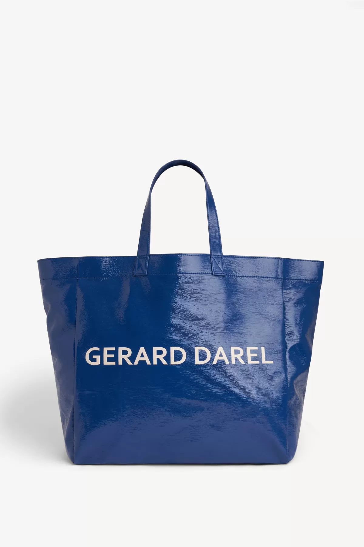 Gerarddarel Sac en coton royal - LOLA | Gerard Darel Bleu-Femme Sacs à main | Sacs porté épaule | Paniers & Cabas