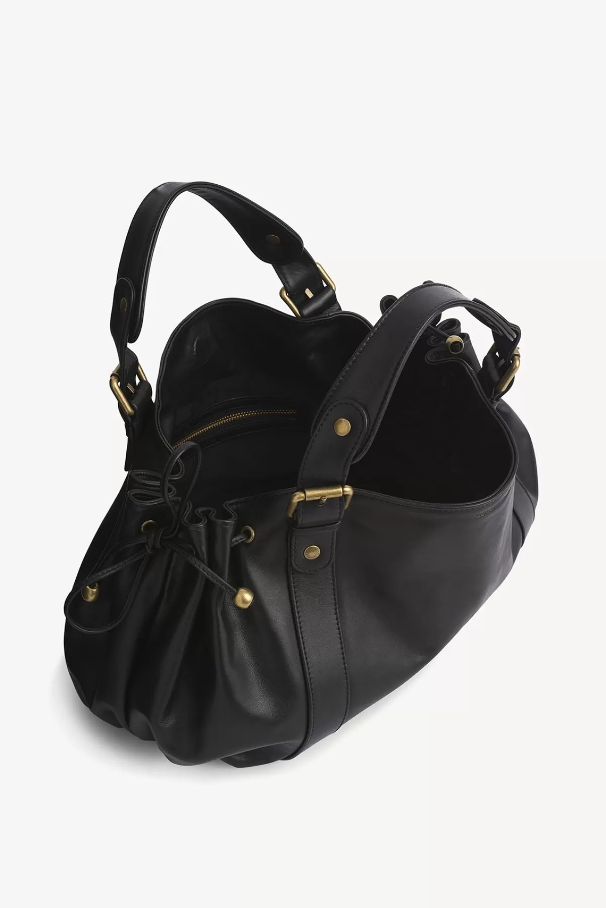 Gerarddarel Sac en cuir de veau - Le 24H | Gerard Darel Noir-Femme Sacs à main | Sacs porté épaule