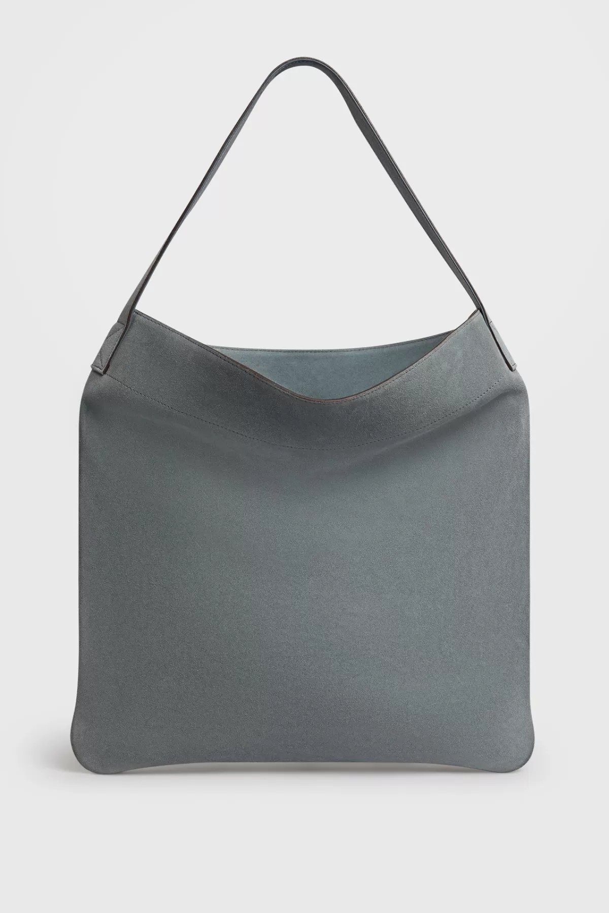 Gerarddarel Sac Hobo en cuir velours femme bleu LADY | Gerard Darel Gris-Femme Sacs à main | Sacs porté épaule