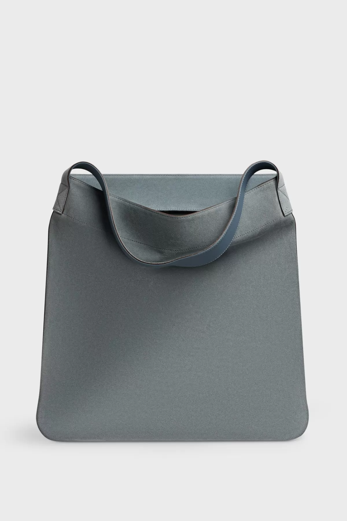 Gerarddarel Sac Hobo en cuir velours femme bleu LADY | Gerard Darel Gris-Femme Sacs à main | Sacs porté épaule