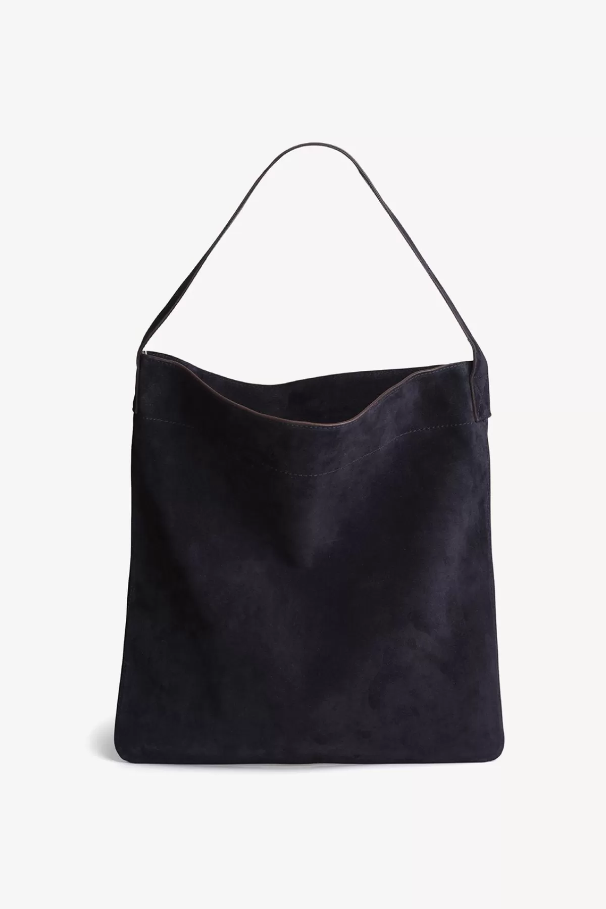 Gerarddarel Sac Hobo en cuir velours universe - LADY | Gerard Darel Bleu foncé / Marine-Femme Sacs à main | Sacs porté épaule